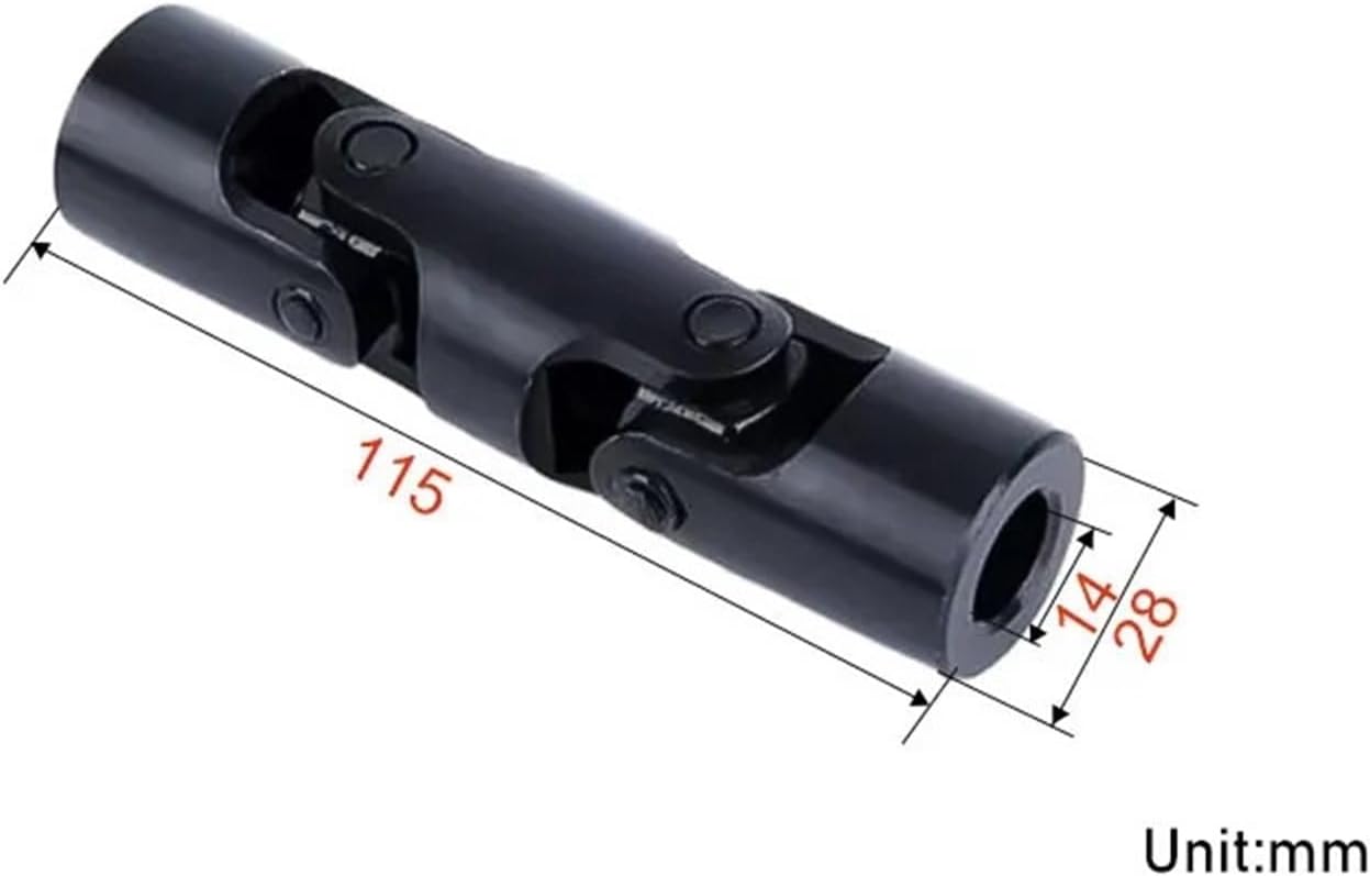14*28*115 Universal Joint Coupling Three-Section Coupling(1pc 14-28-115)