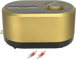 Tnfeeon Bomba de ar portátil para aquário 5,5 W bomba de oxigênio silenciosa com acessórios para aquário pesca ao ar livre