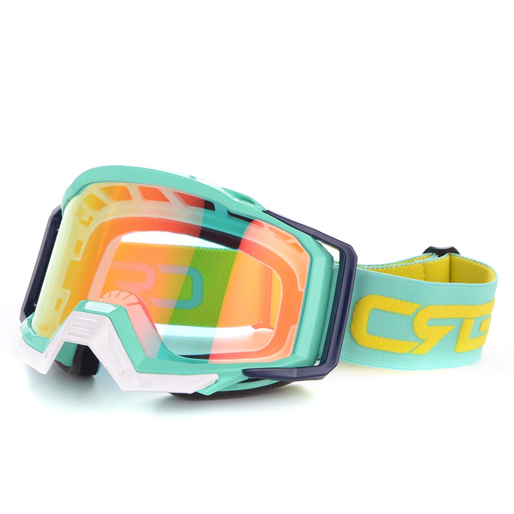 Motocross Moto Goggles Glasses ATV Off Road Strada Bike Bike Proof A Prove di Polvere Occhiali da corsa Anti Vento Eyewear MX Goggles