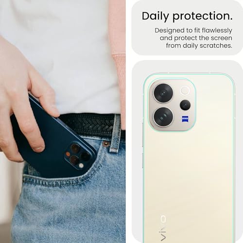 Image of ArmourPro Back Screen Protector for Vivo V70, Premium Ultra Thin TPU Back Membrane Guard, Bubble-Free, Edge to Edge Coverage, Fingerprint Friendly | Crystal Clear, 1 Pack