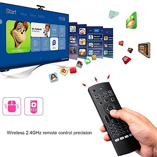 Air Mouse,Mx3 Pro Backlit Mini Keyboard,Voice Remote Control,Mini Wireless Keyboard & Ir Learning Air Mouse Remote,Best For Raspberry Pi 4 Android Smart Tv Box Htpc Iptv Pc Pad Xbox #TOP4