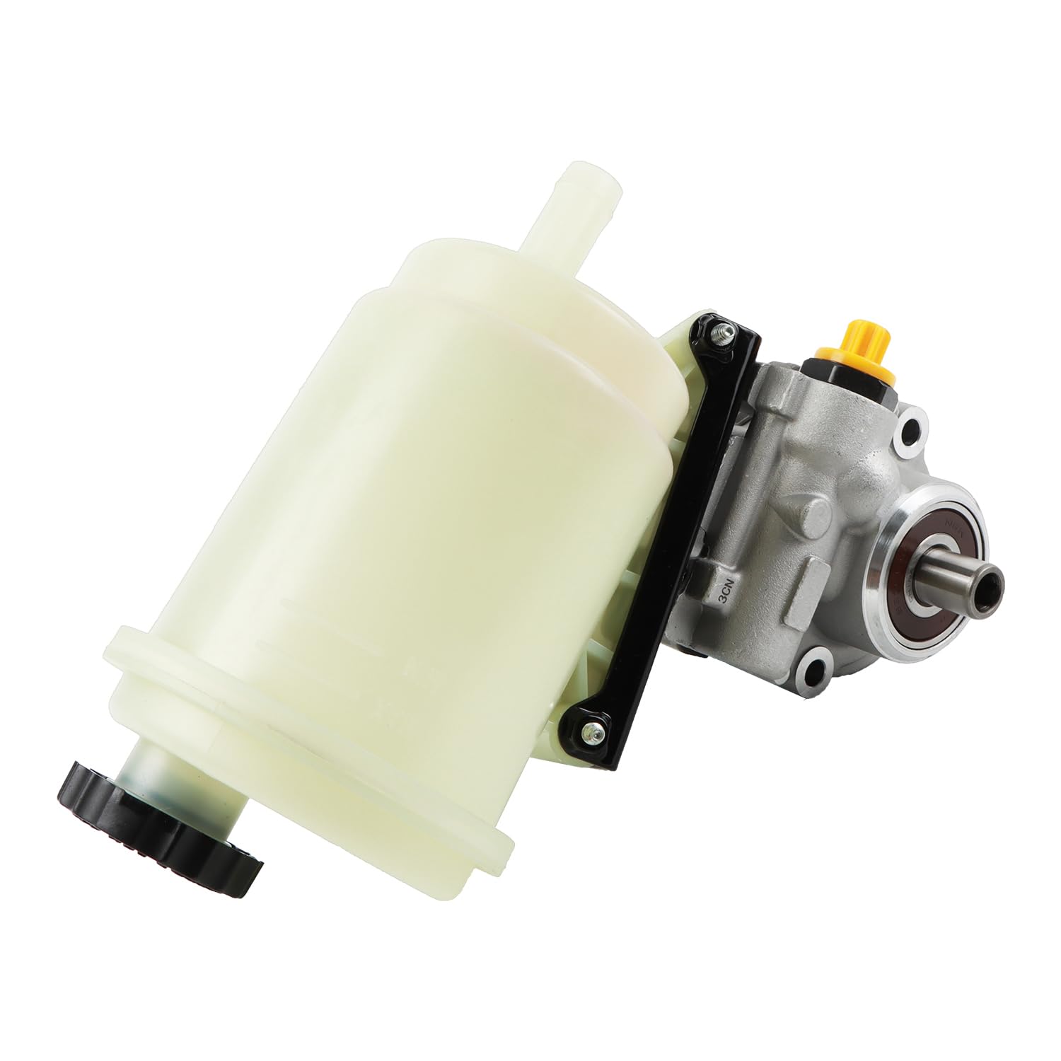 Daysyore 96-1008R Power Steering Pump with Reservoir Fits for 2003-2010 Ram2500/Ram3500 Replace OE 68034330A 52013978AA 52013979AA 52121690AA