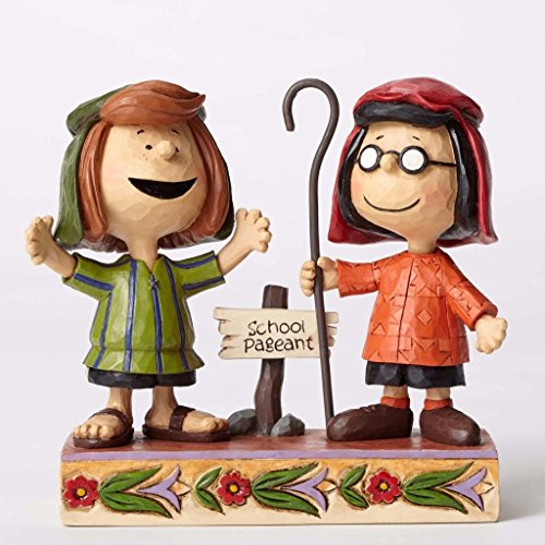 Jim Shore Peanuts Marcie and Peppermint PA Figurine
