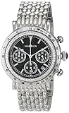 relojes nautica mujeres Para mujer Nautica Reloj Cronógrafo para Mujer de Cuarzo con Correa en Acero Inoxidable A27000L