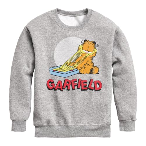 HYBRID APPAREL - Garfield - Garfield Lasagna Logo - Toddler & Youth Crewneck Fleece Sweatshirt