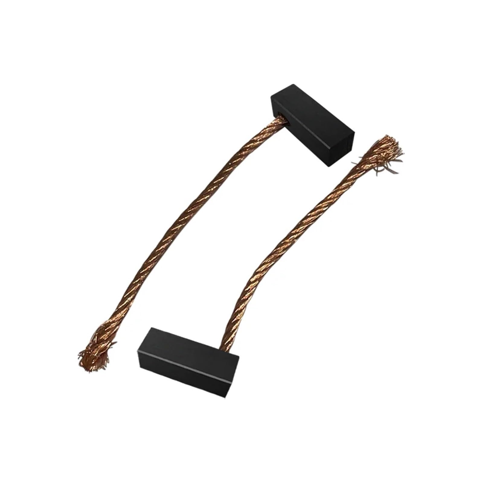 10 szt. szczotka węglowa do silnika elektrycznego część naprawcza 4 x 4 x 10 mm nasadki do szlifierki elektronarzędzi szczotka węglowa