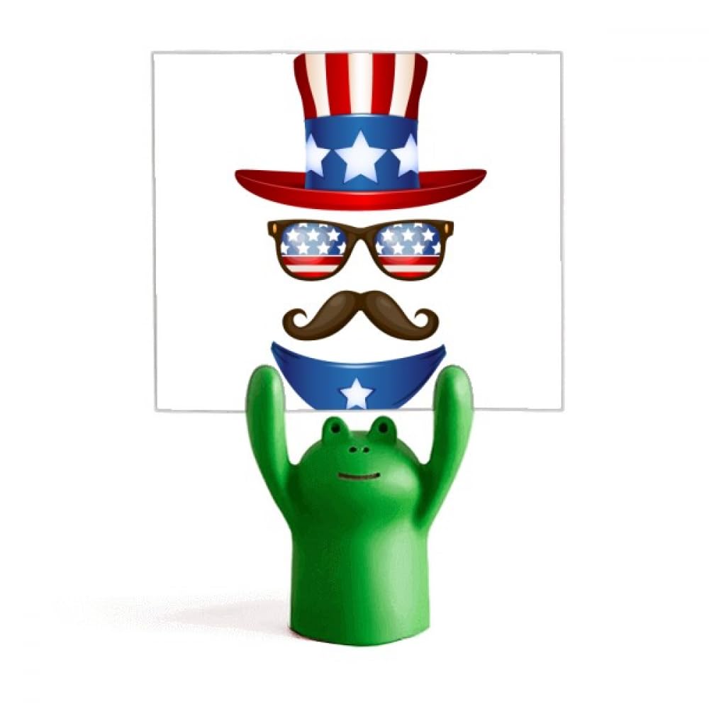 Support de mémo grenouille ameuncle sam contre les papiers perdus