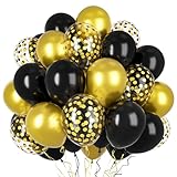 globos decoracion amazon Material duradero: los globos negros y dorados miden 12 pulgadas (aprox. 30 cm) cuando están completamente inflados. El juego de globos de fiesta negros y dorados está hecho de látex, grueso y duradero. CONSEJOS CALIENTES: Los globos de látex llenos de aire se pueden mantener durante 72 horas y más. Los globos de látex llenos de helio duran entre 3 y 6 horas, llénelos con helio 1 o 2 horas antes de su evento