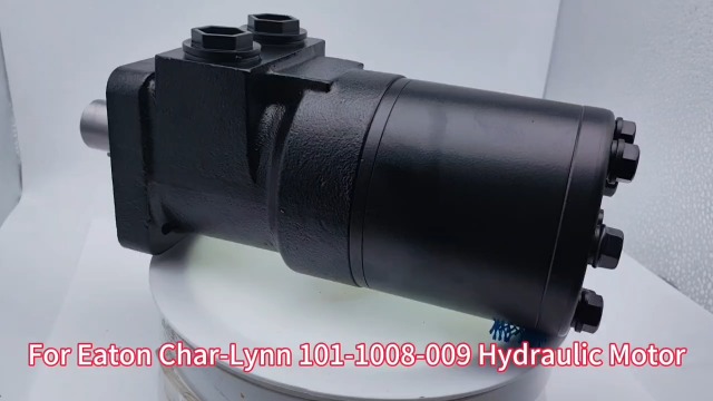 Image of New Hydraulic Motors 4-Bolt 22.6 IN3 /R Gerotor Motor 101-1008-009 Fits for Eaton Char-Lynn H Series Motor Replace 101-1008 1011008009 1011008 Hydraulic Gerotor Motor