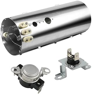Dryer Heating Element Replacement for Electrolux Frigidaire Dryer Heating Element 134792700 137032600 Thermal Limiter 3204267 Thermostat Compatible with Kenmore Elite 4178 Series Dryer Parts