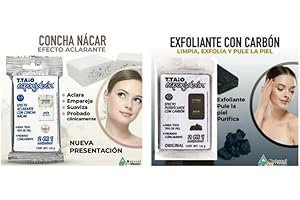 Esponjabon: 1 Piece of Charcoal and 1 Piece of Mother of Pearl...