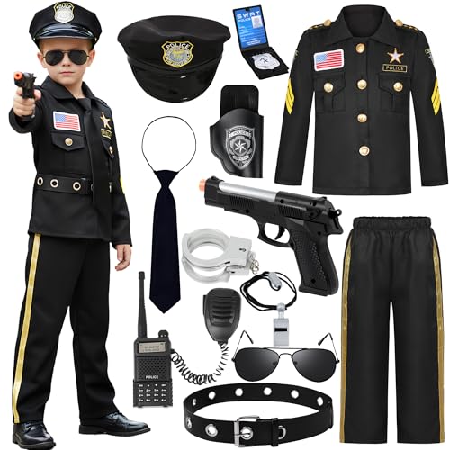 Disfraz Completo de Policía para Niños y Niñas
