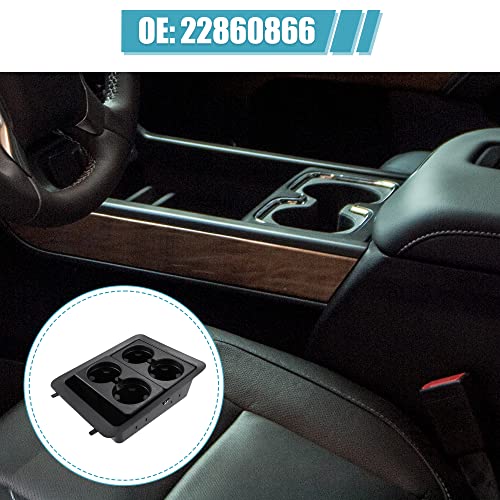 X AUTOHAUX Portavasos Consola Central para Chevrolet Silverado miniatura 3