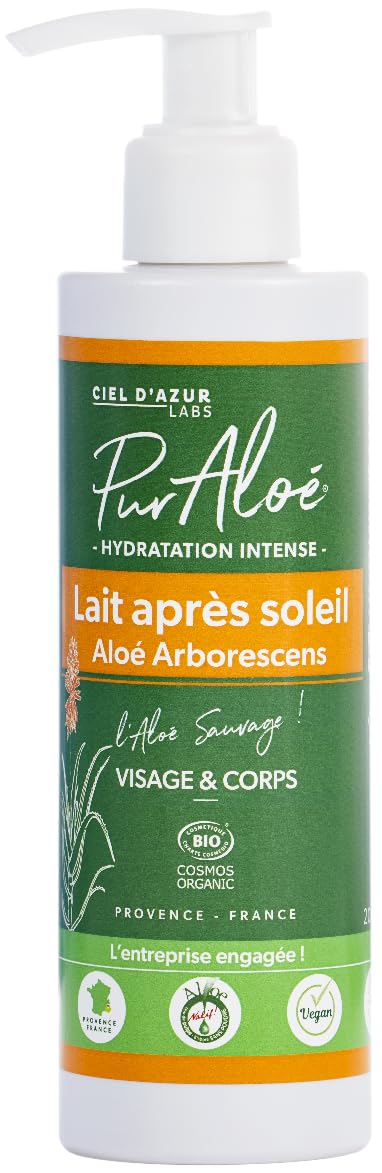 Pur Aloé Intense Hydration After-Sun Milk Organic 200ml