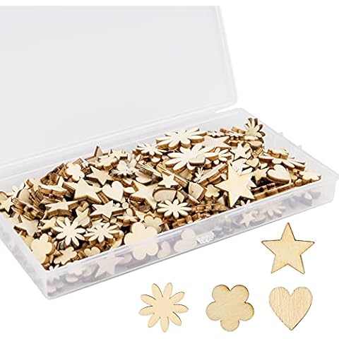 TAIYOU 300 Pièces Tranches de Bois Cover