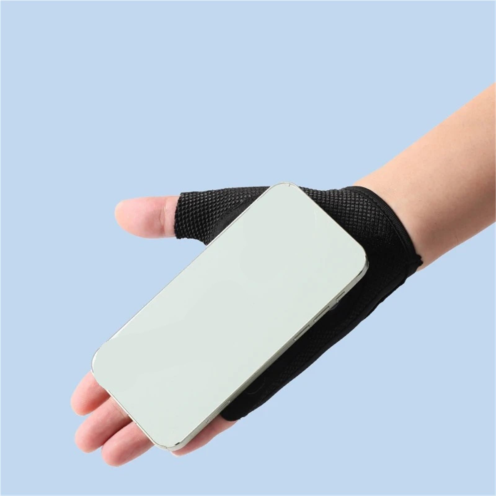 Guanti Da Fitness Guanti da fitness estivi con palmo in silicone, ammortizzanti, mezze dita, colorati, for palestra, for uomo e donna, protezione solare Per Il Fitness