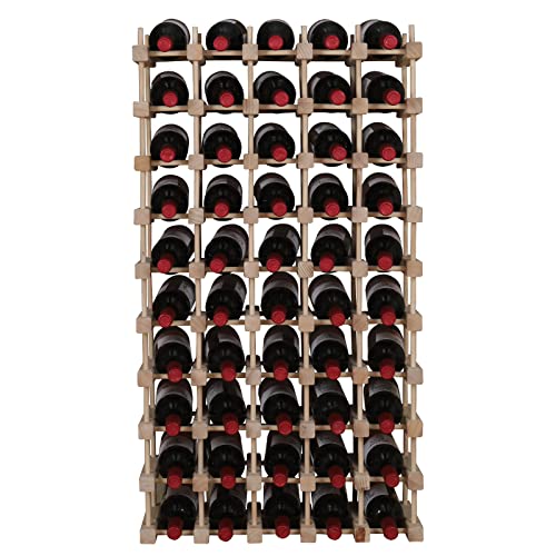 FDHUIJIA Wine Rack Small countertop Cabinet Stackable Storage Wooden freestanding Floor Wine Holder...
