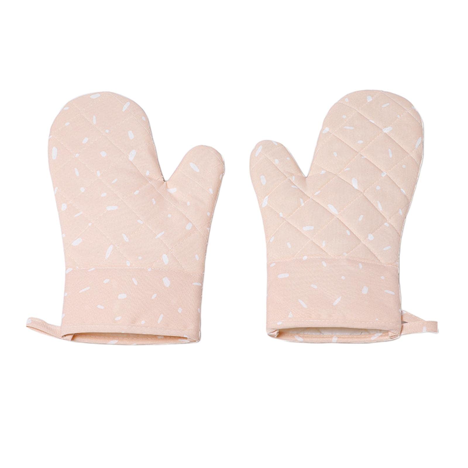 Guanti da Stufa a Legna Resistenti al Calore - Guanti da Lavoro for Uomo e Donna - Guanti da Giardinaggio e Cucina Lavabili in Lavatrice,Coprimanubri per Moto(Pink)