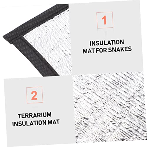Alfombrilla térmica para reptiles 3 piezas Hemoton miniatura 4