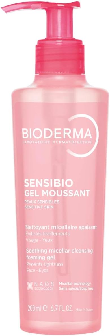 Sensibio Micellar Cleansing and Makeup Removing Foaming Gel for Sensitive Skin