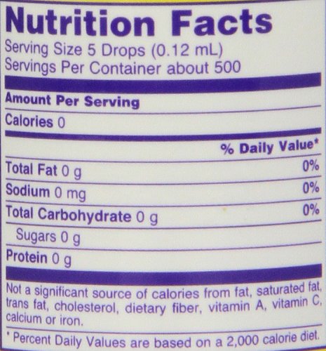 Miniatura 4 de Now Foods Stevia Extract Liquid, Lemon Twist, 2 oz botella