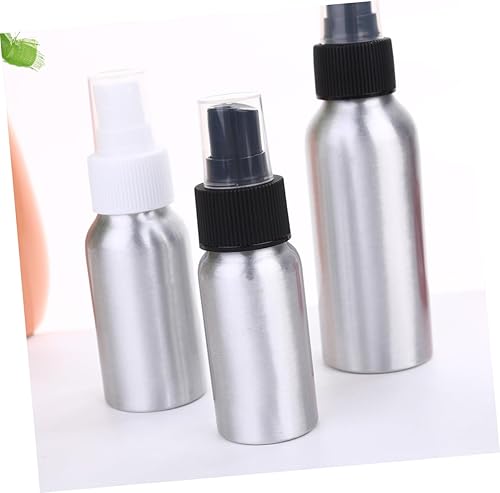 Vista 13 de Angoily 9pcs Refillable Perfume Bottle Travel Bottles Aluminum Spray Nozzle for Make-up Remover As Shownx3pcs