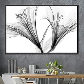 signwin Framed Canvas Wall Art Black and White...