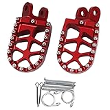 Pédales Repose Pieds Moto Repose Pieds De Moto, Pièces Rechange pour Africa Twin XRV 650 750 XRV650 XRV750 Repose Pied