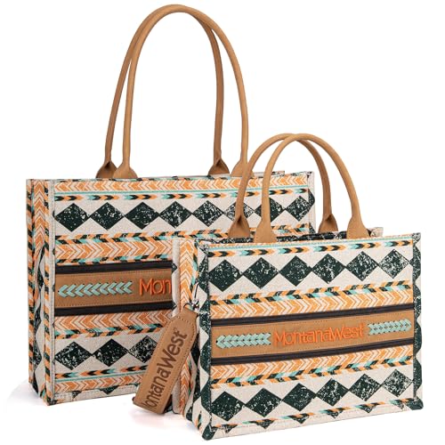 Image of Montana West Sparkly Tote Bag Paisley Top Handle Satchel Handbags