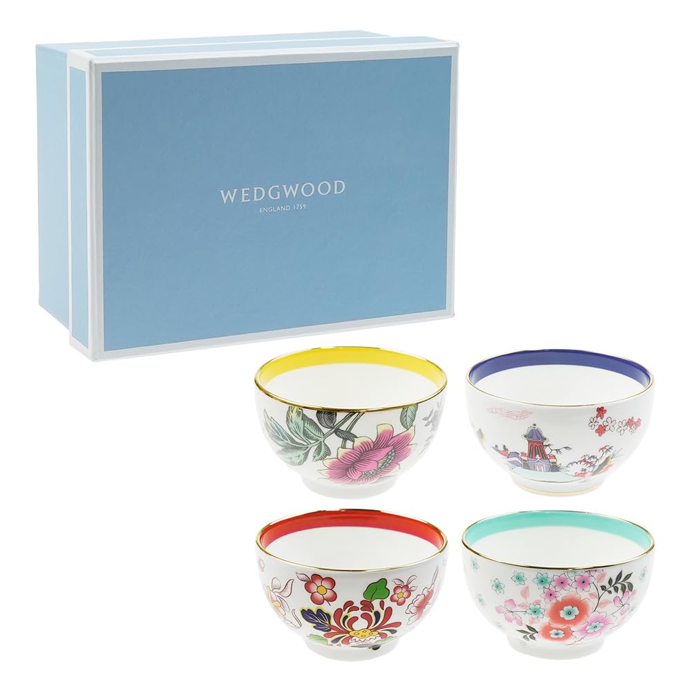 Amazon｜ウェッジウッド(Wedgwood) ワンダーラスト ティーボウル 4pcs