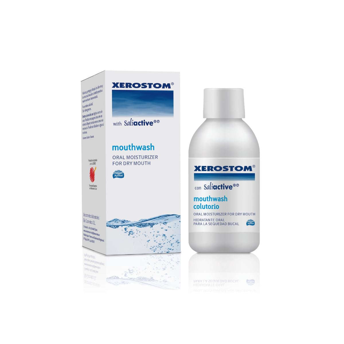 With Saliactive For Dry Mouth Or Xerostomia Mouthwash 250ml