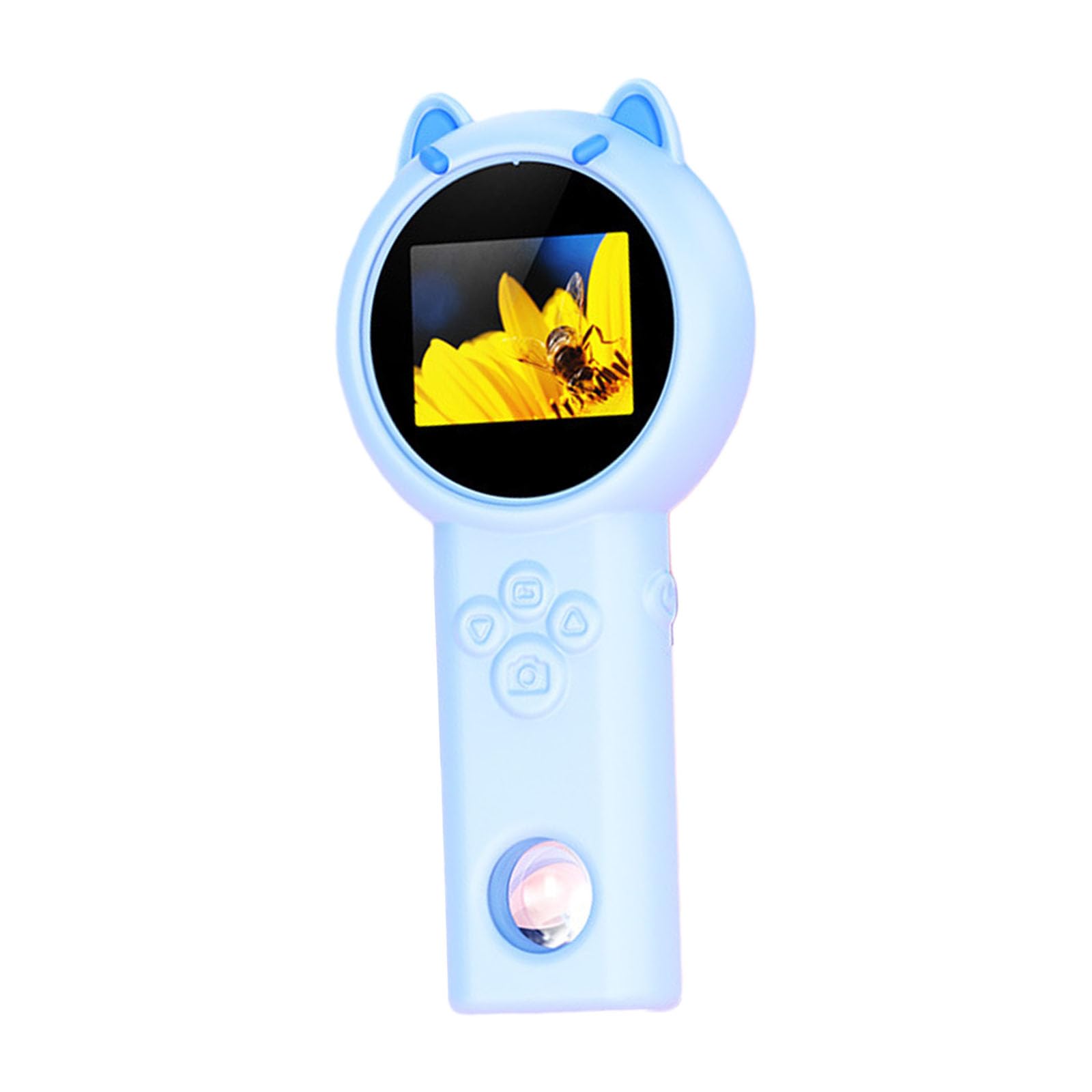 Portable Digital Microscope with 500X Magnification Educational Science Toy, Electronic Educational Microscope Pocket Digital