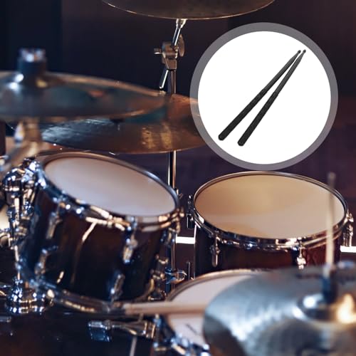 Baquetas BESPORTBLE, 1 par, con agarre antideslizante, para instrumentos de percusión, duraderas y cómodas, para mejorar el rendimiento y el estilo miniatura 7