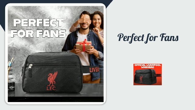 Amazon.com: Liverpool F.C. Toiletry Bags for Men, Hanging Wash Bag