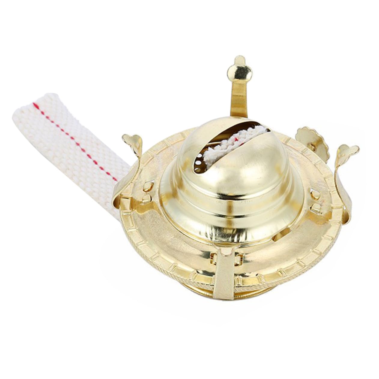 HOMOCONO 1set Vintage Kerosene Lamp Burner and Wick Oil Lamp Accessory Sturdy Wick for Use for Indoor Lighting and Decor