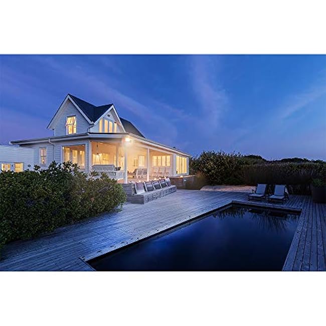 HALO FSL Single Head Outdoor Integrated LED Flood Light with Dusk to Dawn Selectable Color Temperature Bronze