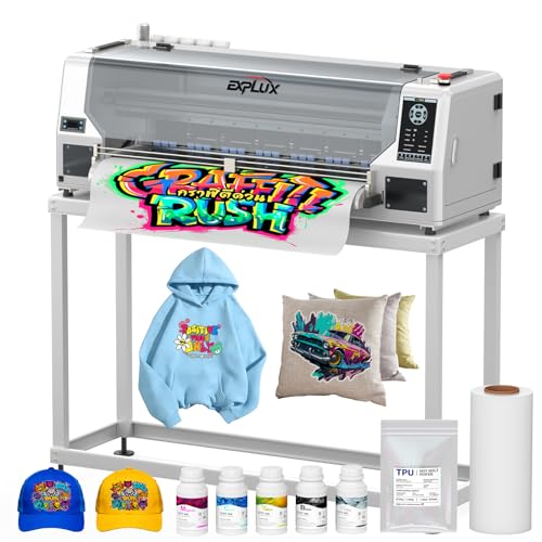 Image of EXPLUX 24 inch Wide Format DTF Printer Dual XP600 Printheads Industrial-Grade | Built-in White Ink Circulation, Film Cutter, Scheduled Auto-Cleaning, For High-Volume Production Print Shops & Apparel Brands