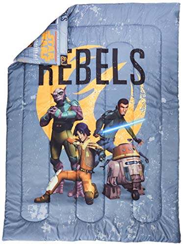 Edredón Star Wars Rebels reversible colcha acolchada doble 3