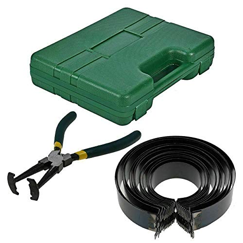 Automotive Engine Piston Ring Compressor Pliers Set,Compressor Set with Pliers and 14 Bands Piston Ring - Thumbnail 6