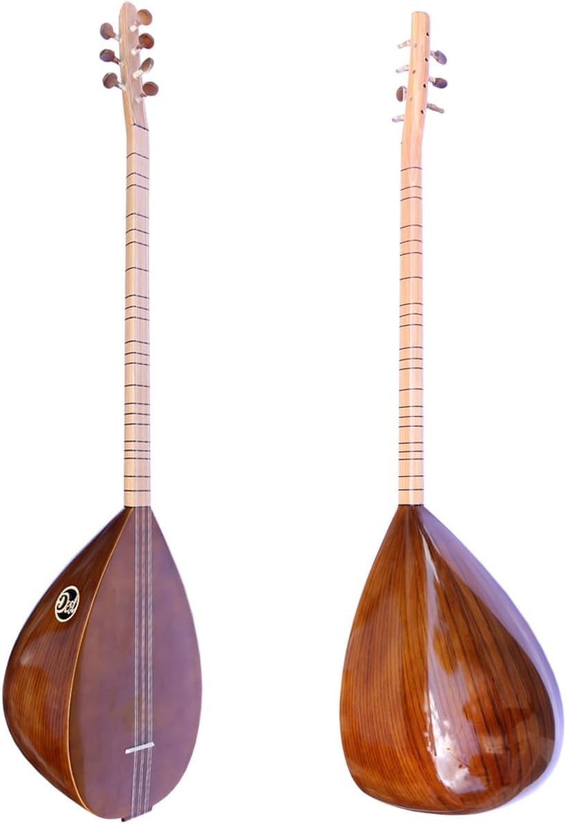 Amazon.com: Turkish Quality Long Neck Walnut Baglama Saz For Sale ASL ...