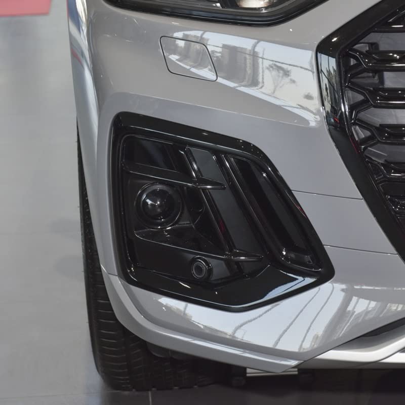 Grille avant Audi Q5 pare-chocs abîmé remplacement maille antibrouillard - 2
