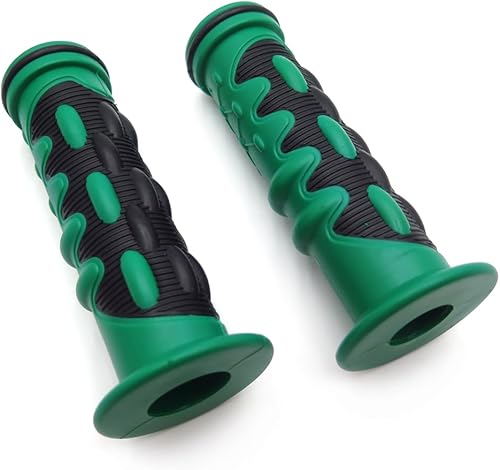 Miniatura 5 de HTTMT - WATERCRAFTS Comfort Gel Style Grips VERDE Compatible con ATV QUAD WATERCRAFT BOMBARDIER JET SKI ATV RECON RINCON Brute Force Prairie GRIZZLY