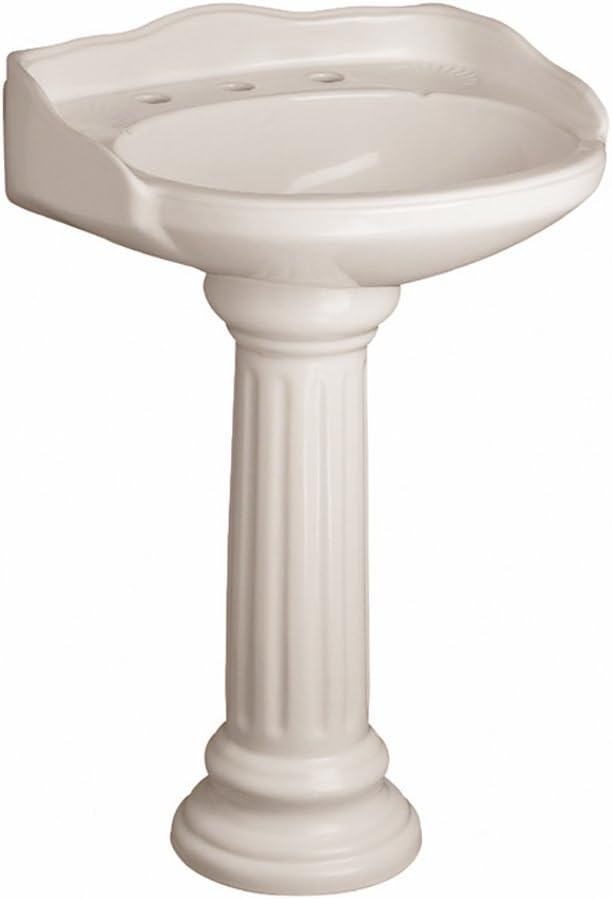 Vicki Pedestal Lavatory 4" Centerset