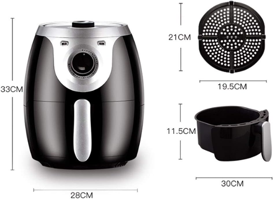 The Air Fryer With Adjustable Temperature Tower Has a Fast Circulation System, Oil-free and Low-fat Cooking