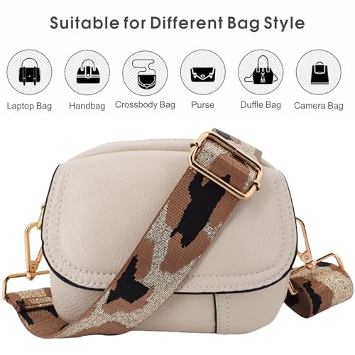 Image of Replacement Purse Strap Shoulder Strap Adjustable Crossbody Strap for Women Crossbody Wide Shoulder Bag