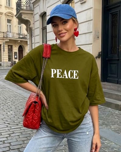 Image of AUSK Womens Cotton T-Shirts || Oversized T Shirts