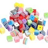 Facile à travailler : conçues avec un trou pour un enfilage pratique, ces perles sont conviviales et adaptées aux artisans de tous âges, ce qui les rend idéales pour les projets familiaux ou les activités en classe.