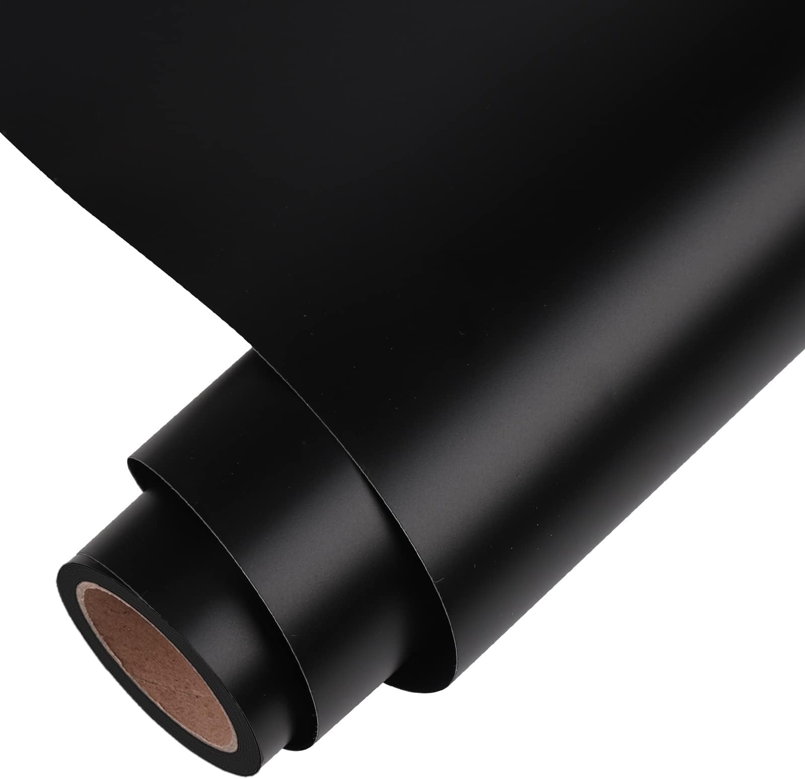 VINYL FROG Black Self Adhesive Vinyl Roll Matte Permanent Vinyl 12''x5ft Craft Vinyl for Mug, Cup, Window & Home Deco,and Other DIY Projects