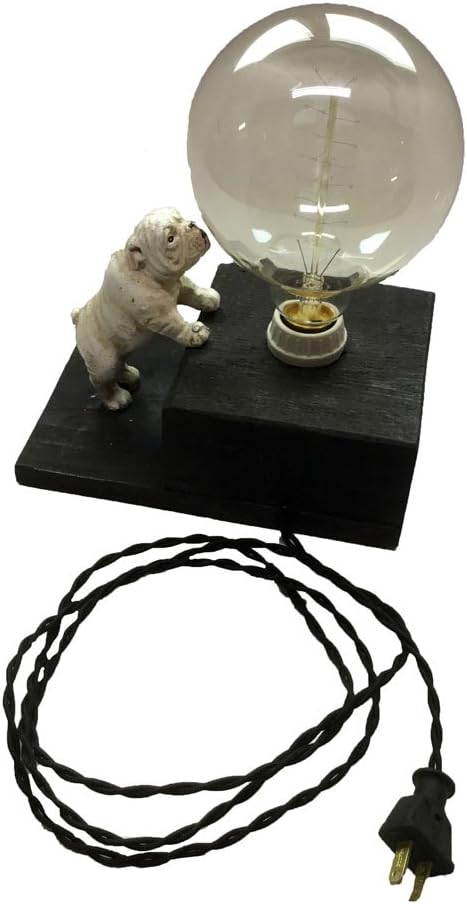 Woodworx - Handmade Vintage Lamp - Bulldog