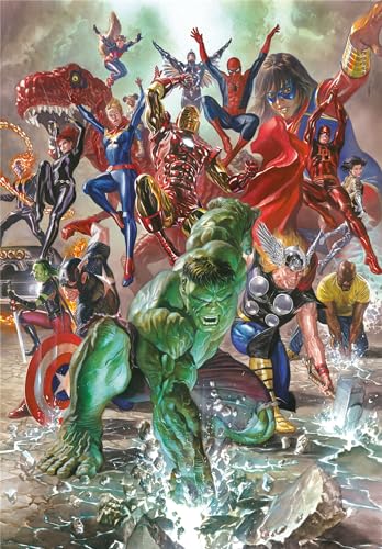 Puzzle 500 pièces : Marvel les Avengers Clementoni Puzzles - vue 3